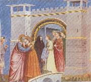 GIOTTO di Bondone Meeting at the Golden Gate china oil painting reproduction